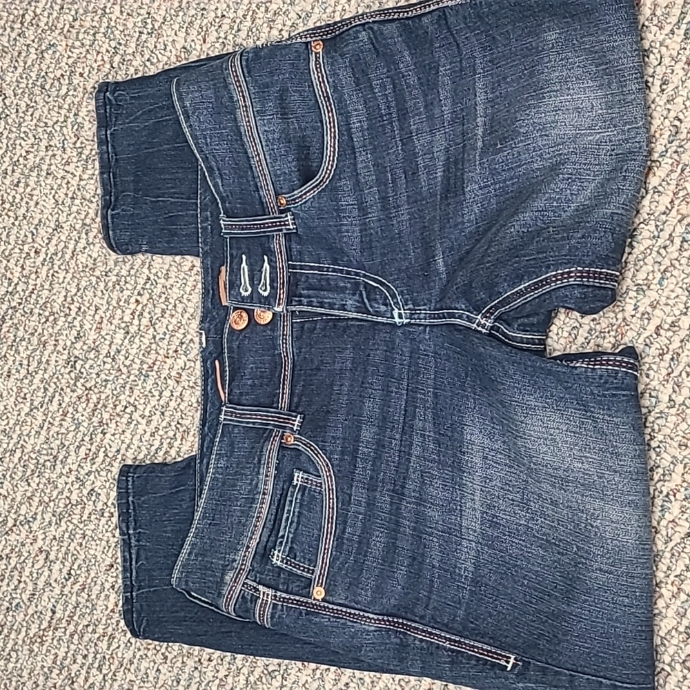 Seven brand crop jeans